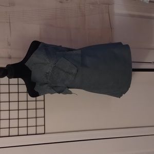 Denim fabric new Year's Eve dress